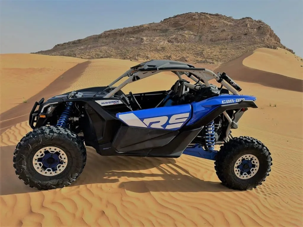Can Am Buggy Ride Couple